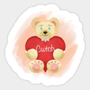 Cwtch from Azirabear Sticker